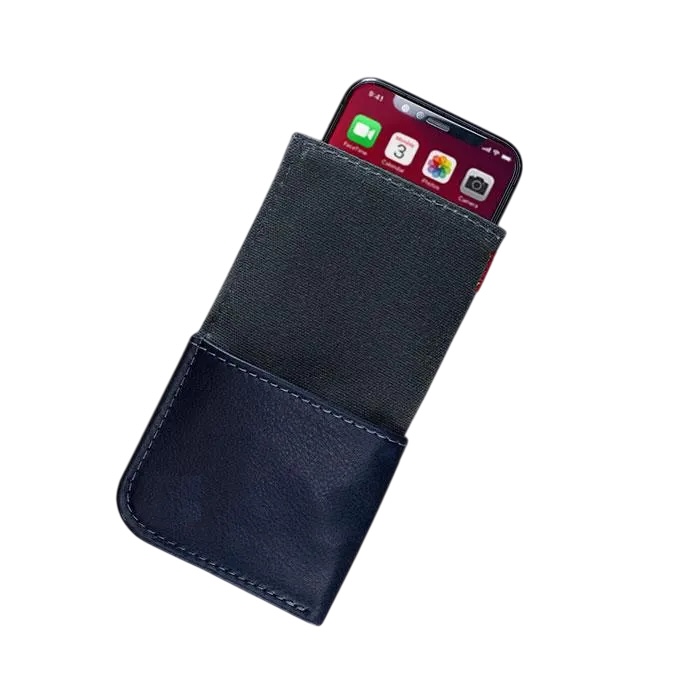 LEATHER IPHONE CASE - BLUE