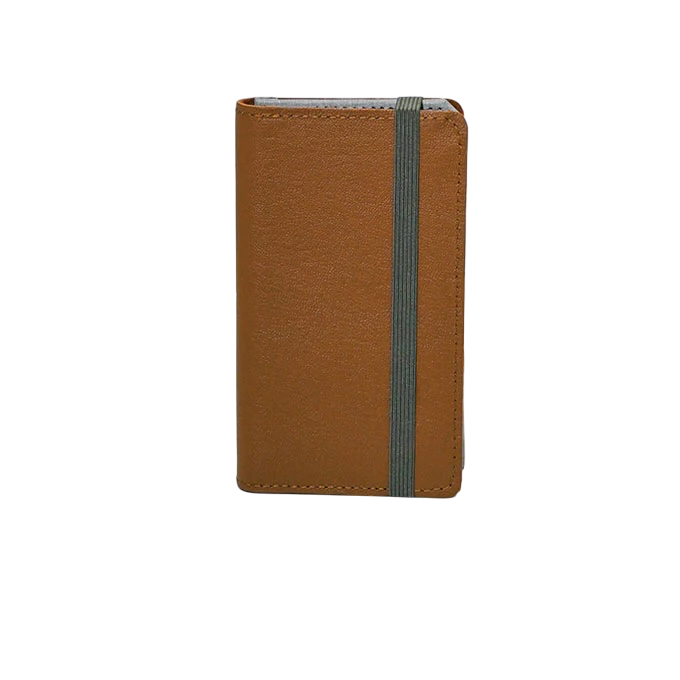 LEATHER SHOCKPROOF IPHONE CASE - BROWN